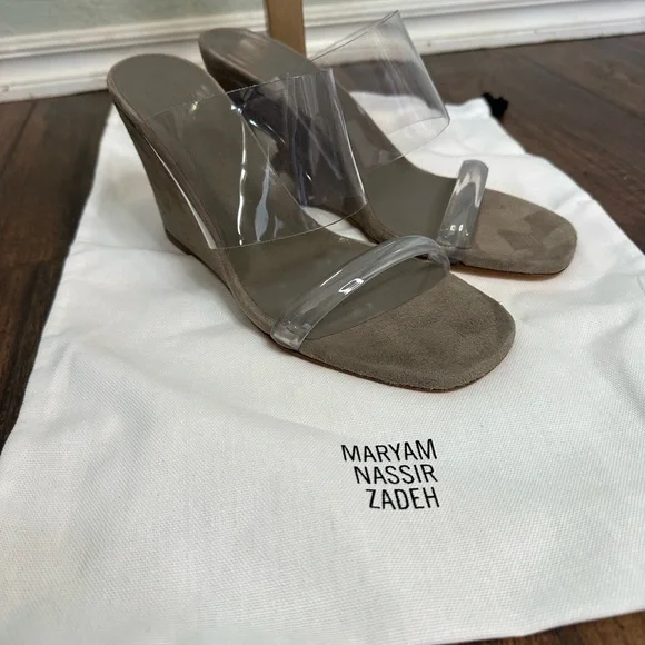 Maryam Nassir Zadeh | Olympia Wedge in Ash - Picture 4 of 8